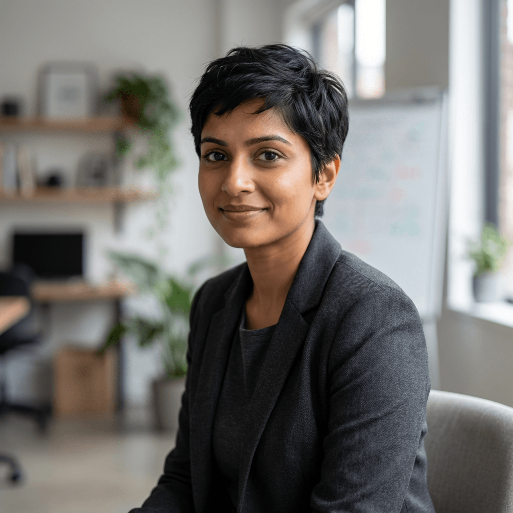 Headshot of the digital strategy lead at Yao Digital Agency